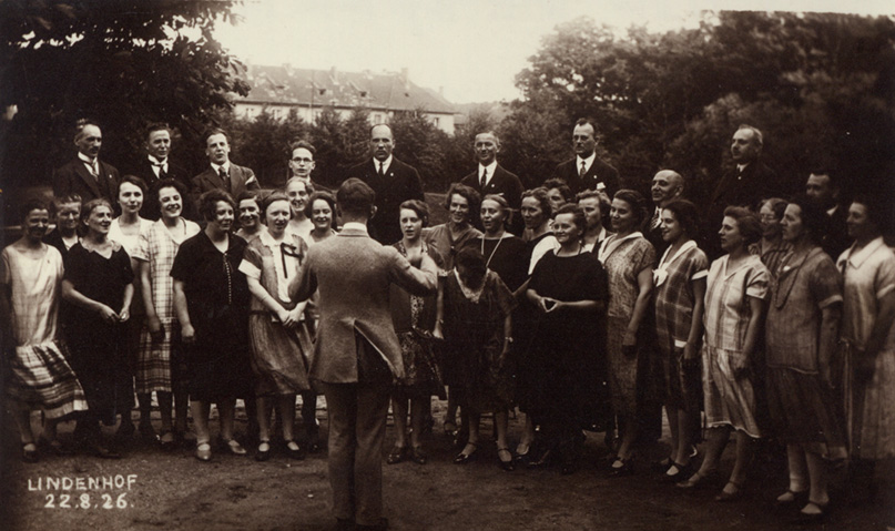 Stele 5 - Weiher/Park