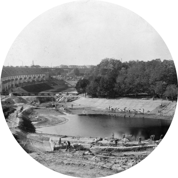 Kreisausschnitt Stele 5